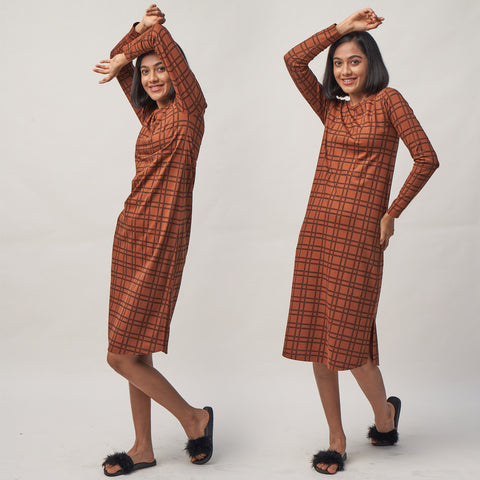 Knee Length Shift Dress