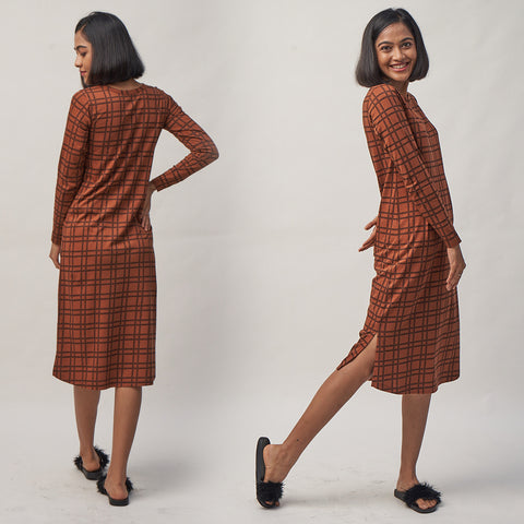 Knee Length Shift Dress