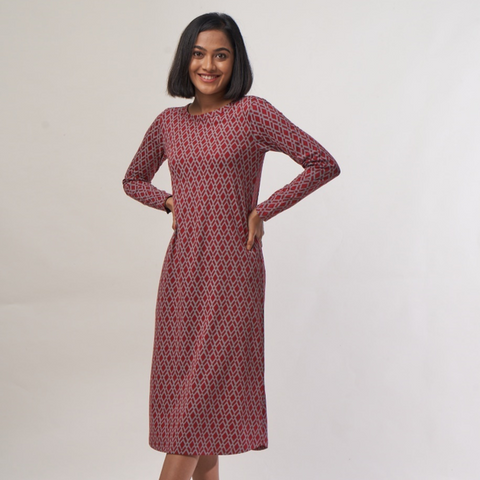 Knee Length Shift Dress