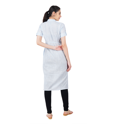 Shirt Tunic with CF Concealed Placket