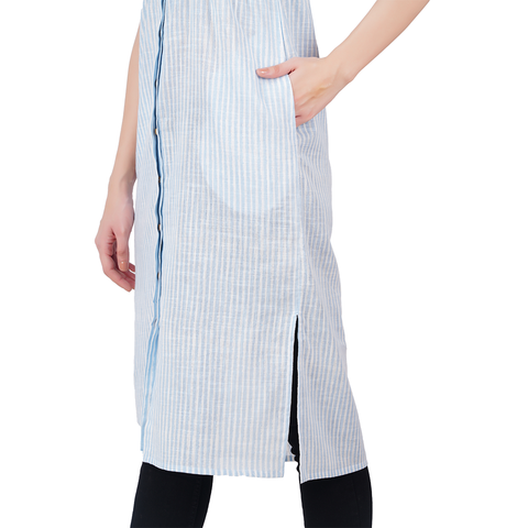 Shirt Tunic with CF Concealed Placket