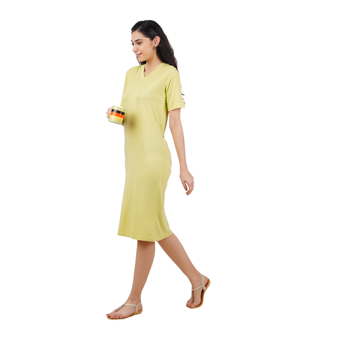 Single Slit Straight Cut Tunic