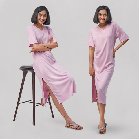 Single Slit Straight Cut Tunic