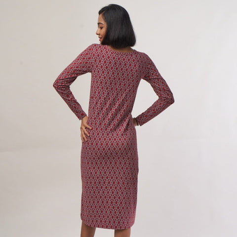 Knee Length Shift Dress