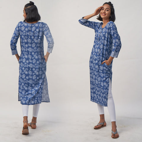 Kurta with Sleeve Border 1