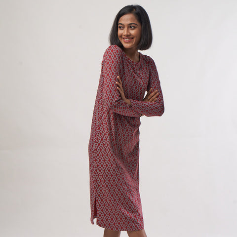 Knee Length Shift Dress