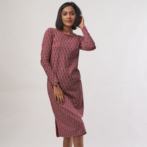 Knee Length Shift Dress