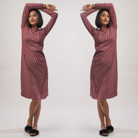 Knee Length Shift Dress