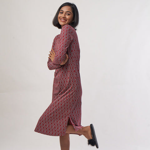 Knee Length Shift Dress